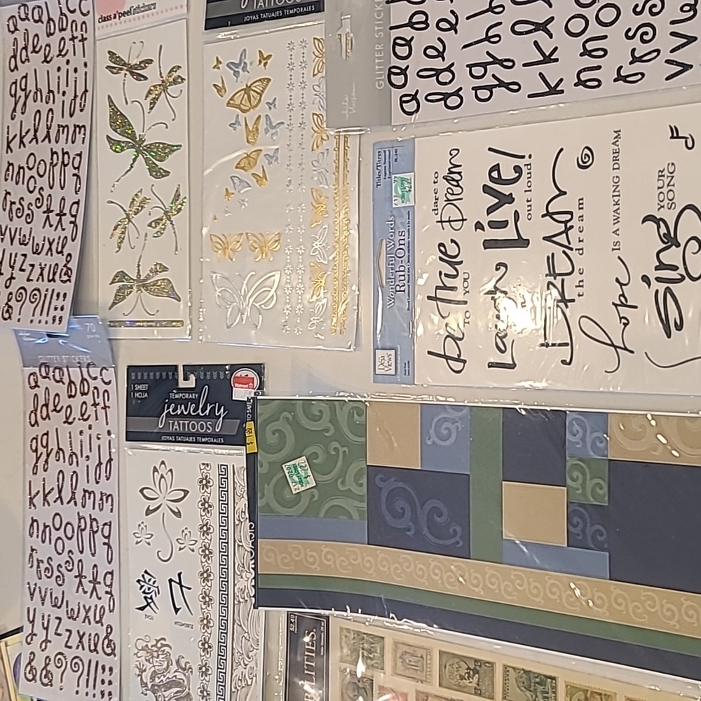 New Craft Sticker Bundle